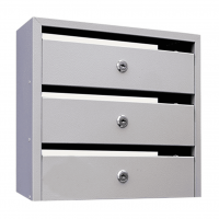 3 секционный почтовый ящик «Оптима Компакт»