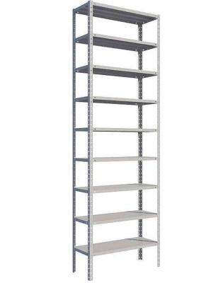 Стеллаж MS STRONG 3100x1200x300 (9 полок) в Сочи - купить недорого. Смотреть каталог