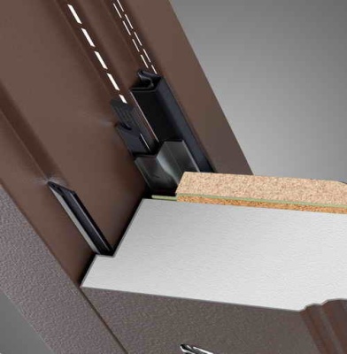 Купить Входная металлическая дверь ВИНТЕР 100 (ТЕРМОРАЗРЫВ) 2104х989/1089х164 в Сочи. В наличии и под заказ в каталоге