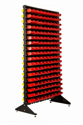 Стеллаж с ящиками двухсторонний (арт. 1802-18/0/0)