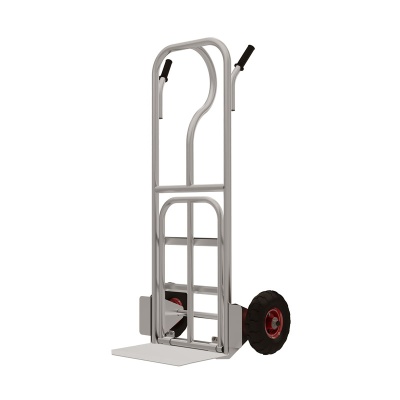 Купить Тележка грузовая двухколесная оцинкованная КГ 250 П Цинк, г\п 250 кг (1245х410х852). Колеса пневматические Ø250 мм (2шт) в Сочи. В наличии и под заказ в каталоге