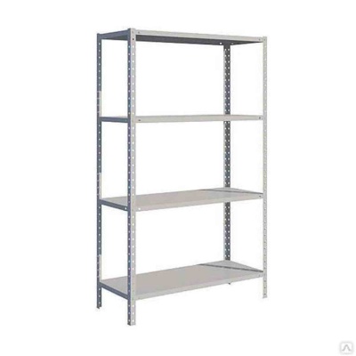 Стеллаж MS STRONG 2350x1200x400 (4 полки) в Сочи - купить недорого. Смотреть каталог