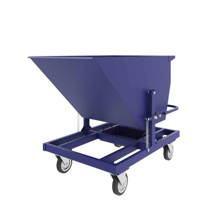 Купить Тележка под металлическую стружку и СОЖ (820х750х1235). Комплект платформенных колес Ø160 мм (г/п 450кг) в Сочи. В наличии и под заказ в каталоге