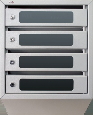 4 секционный почтовый ящик «Орион Престиж»