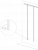 НАВЕСНАЯ НАПРАВЛЯЮЩАЯ ARISTO, L=1200 ММ, ЦВЕТ МЕТАЛЛИК