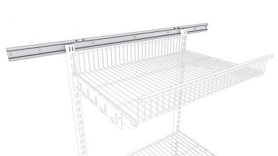 НЕСУЩИЙ РЕЛЬС ДЛЯ ГАРДЕРОБНОЙ СИСТЕМЫ (1000мм)
